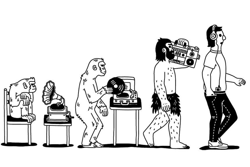 evolution musique