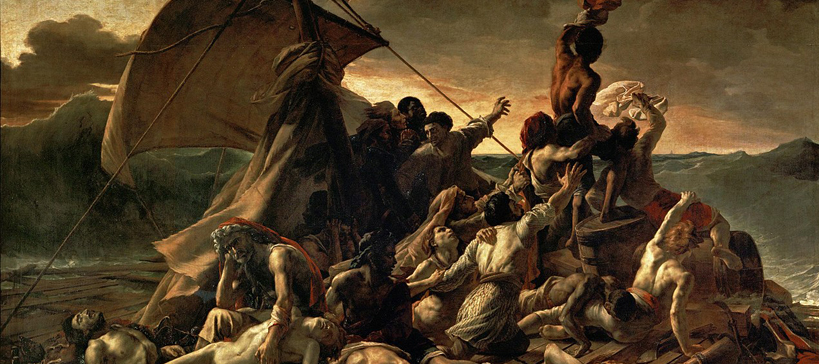 Le “Radeau de la méduse” de Théodore Géricault
